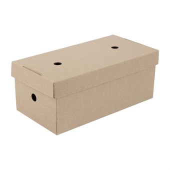 Boîtes burger rectangulaires pliantes Fiesta Compostable (lot de 100)