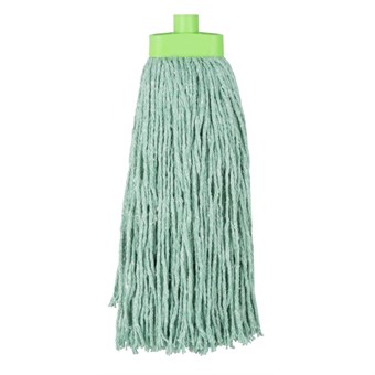 Tête serpillière à franges Kentucky Jantex verte 450g