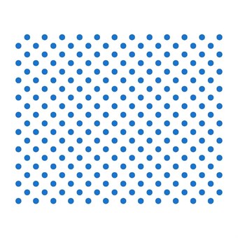 Papier d'emballage burger Fiesta Compostable points bleus 250x300 (lot de 200)