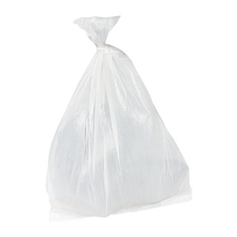 Sacs poubelle standard Jantex blancs 50L (lot de 200)