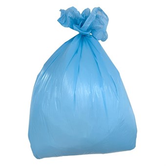 Sacs poubelle standard Jantex bleus 80L (lot de 200)