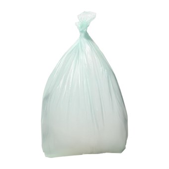 Sacs poubelle standard Jantex verts 80L (lot de 200)