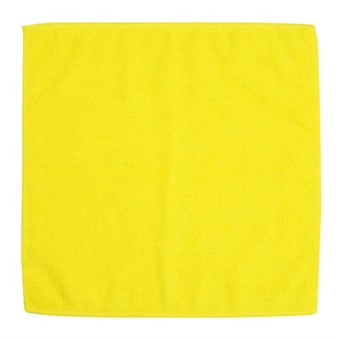 Chiffons en microfibre Jantex jaunes (lot de 5)