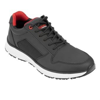 Baskets microfibre Slipbuster super confort noires