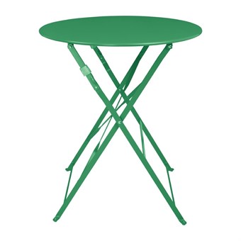 Table ronde de terrasse Bolero Perth verte 600mm