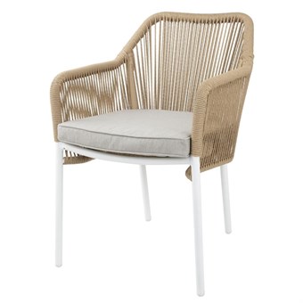 Fauteuils d'extérieur en rotin PE tressé Bolero Bay miel (lot de 2)