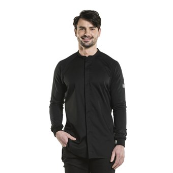 Veste de cuisine homme noire Chaud Devant Fratello UFX