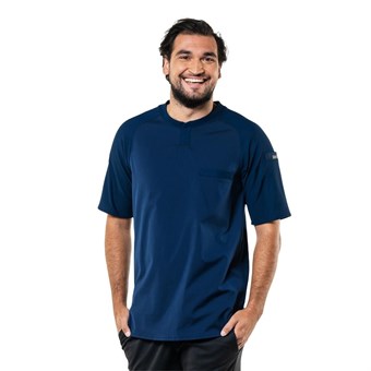 T-shirt mixte manches courtes Chaud Devant Valente UFX marine