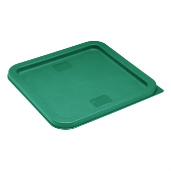 Petit couvercle carré pour boîte de conservation Hygiplas vert 