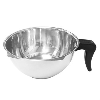 Porte-filtre Buffalo en inox avec trou