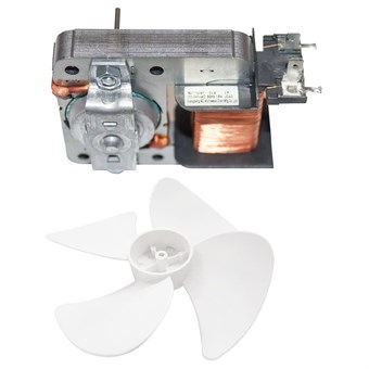 Moteur à courant continu sans balais Buffalo avec pales de ventilateur