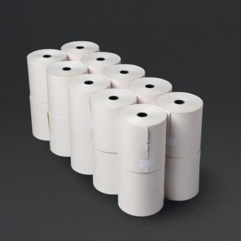 Rouleau de caisse Olympia 2 plis non thermique blanc et jaune 76 x 70 mm (lot de 20)