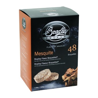 Briquettes Bradley Smoker arôme mesquite (lot de 48)