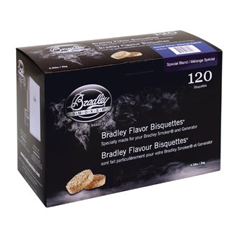 Briquettes Bradley Smoker arôme mélange spécial (lot de 120)