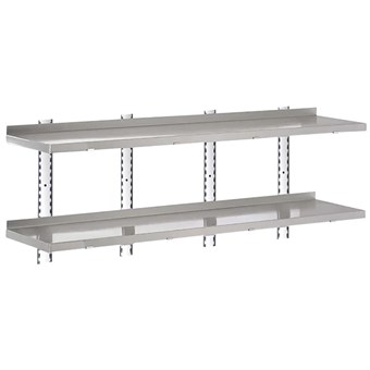 Étagère complète 2 niveaux Gastro-M 1800x400x35mm