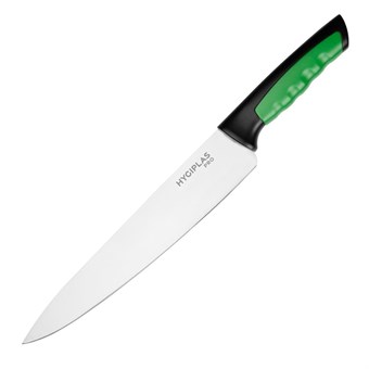 Couteau de cuisine Hygiplas Pro vert 25cm