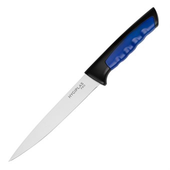 Couteau à filet Hygiplas Pro bleu 15 cm