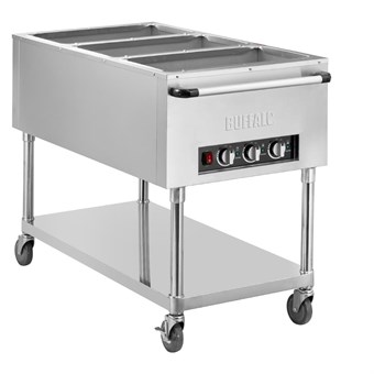 Bain-marie mobile Buffalo 3x GN 1/1