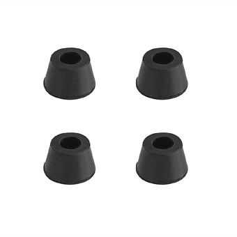 Pieds en caoutchouc noir Buffalo (lot de 4)