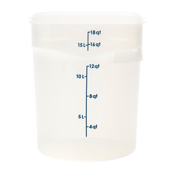 Boîte en polypropylène Cambro FreshPro CamRound 17,2 L 