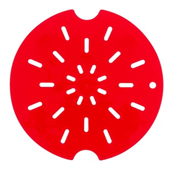 Égouttoir en polypropylène Cambro FreshPro CamRound rouge