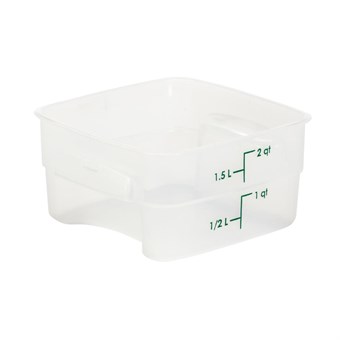 Boîte en polypropylène Cambro FreshPro CamSquare 1,9L 