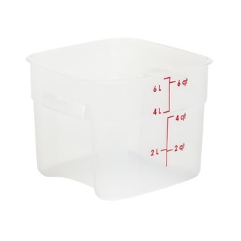 Boîte en polypropylène Cambro FreshPro CamSquare 5,7 L 