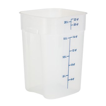 Boîte en polypropylène Cambro FreshPro CamSquare 20,8 L   