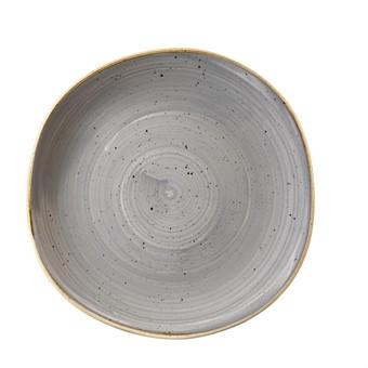 Assiettes rondes Churchill Stonecast Peppercorn grises 264mm (lot de 12)