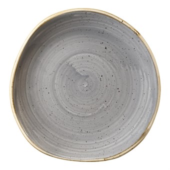 Assiettes rondes Churchill Stonecast Peppercorn grises 186mm (lot de 12)
