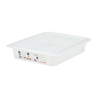 Bac en polypropylène Cambro Safetrak IML GN 1/2