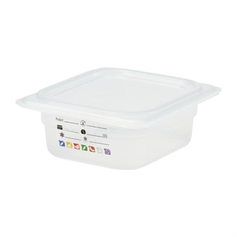 Bac en polypropylène Cambro Safetrak IML GN 1/6