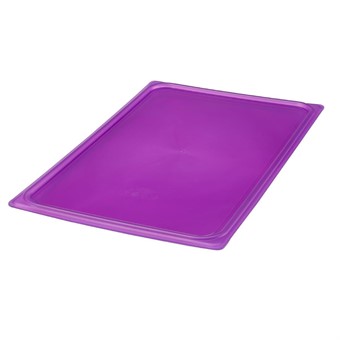 Couvercle hermétique en polypropylène Cambro Safetrak IML violet 