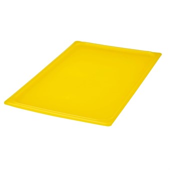Couvercle hermétique en polypropylène Cambro Safetrak IML jaune 