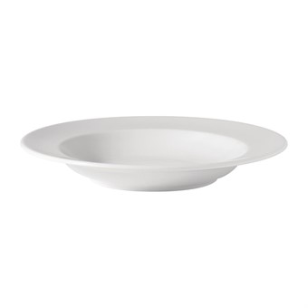 Assiette à pâtes blanches Utopia Titan 300 mm (lot de 6)