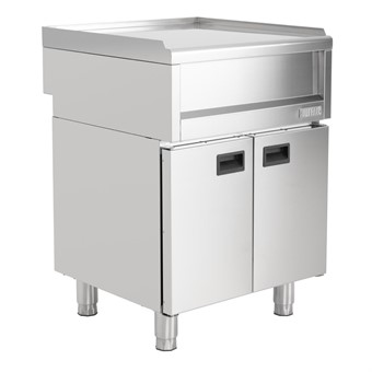 Comptoir de préparation neutre avec placard Buffalo série 600 600mm