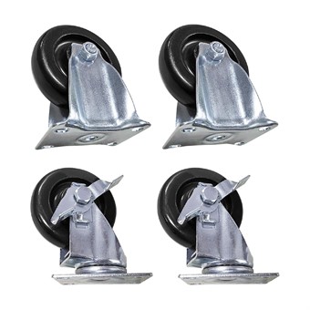 Lot de 4 roulettes complètes Buffalo