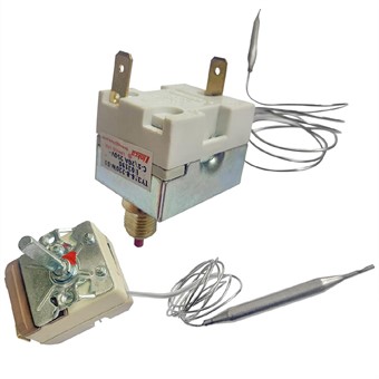 Disjoncteur thermique et thermostat pour friteuse Nisbets Essentials