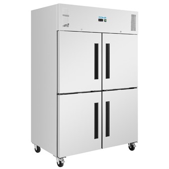 Double armoire réfrigérée négative GN 4 portillons Polar série G 1200L