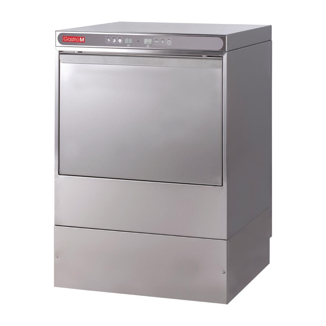 Lave-vaisselle Maestro Gastro M 50x50 230V avec pompe de vidange doseur détergent et break tank DK357