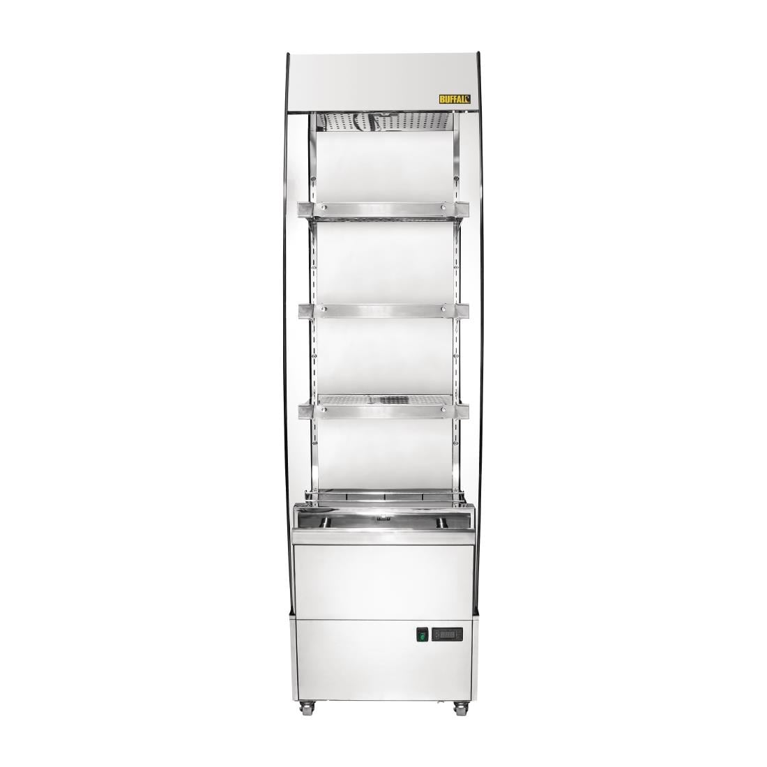 Vitrine libre-service chauffante slim Buffalo CW146