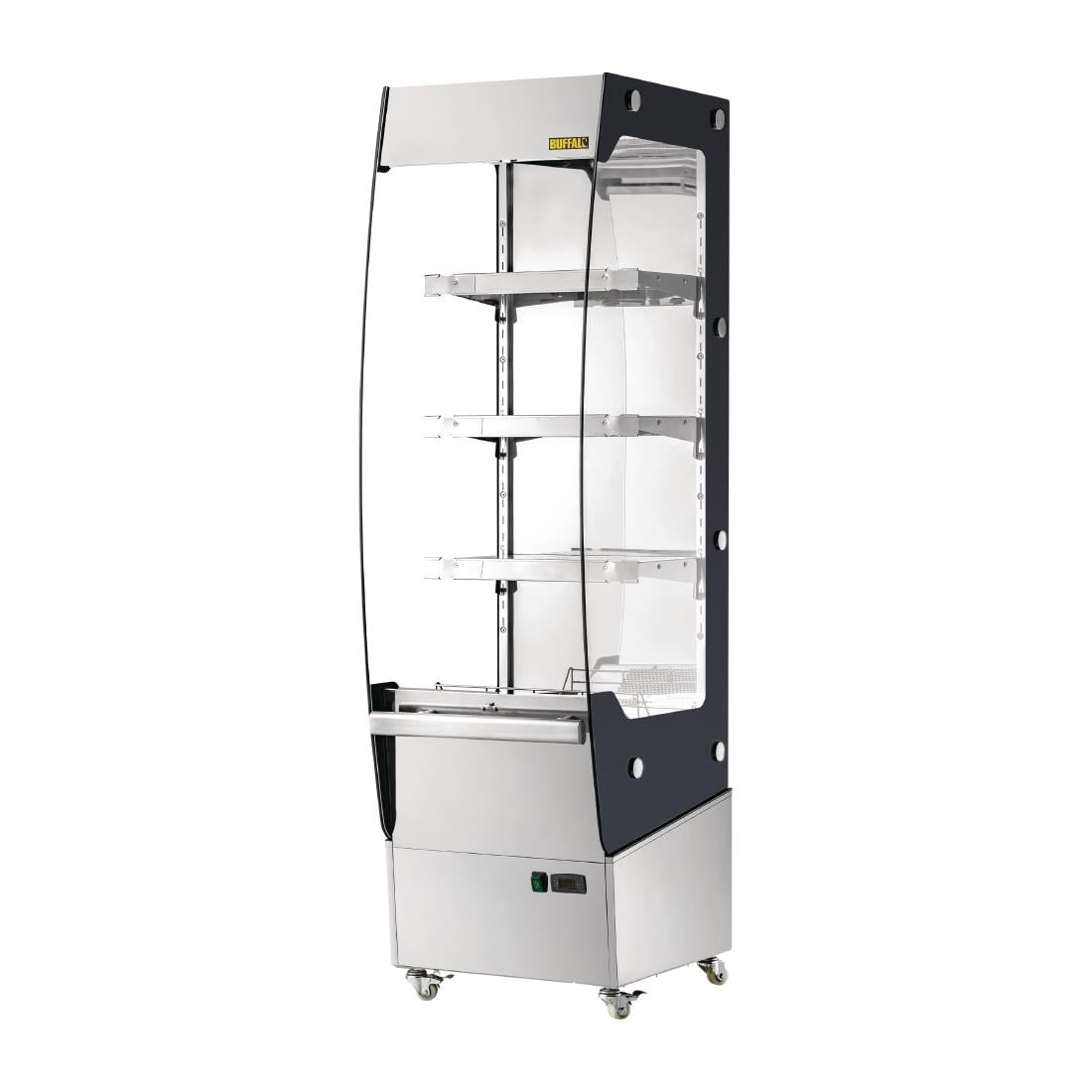 Vitrine libre-service chauffante slim Buffalo CW146