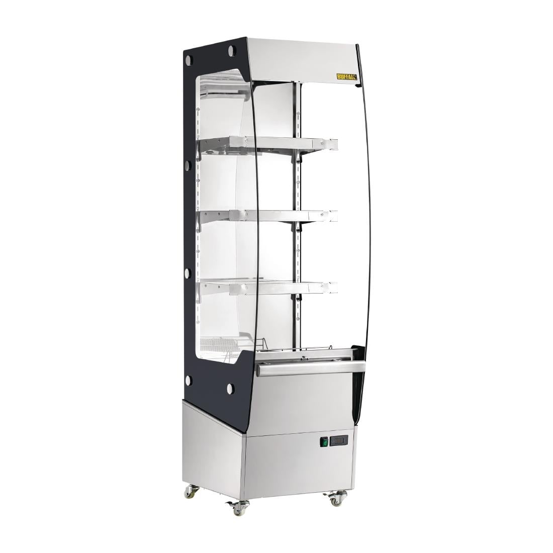 Vitrine libre-service chauffante slim Buffalo CW146