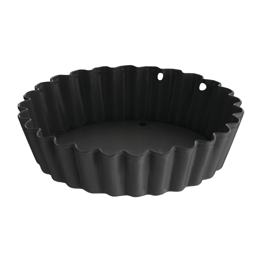 Moule à tartelette cannelé antiadhésif avec fond amovible Vogue 8 cm (x3) CW990