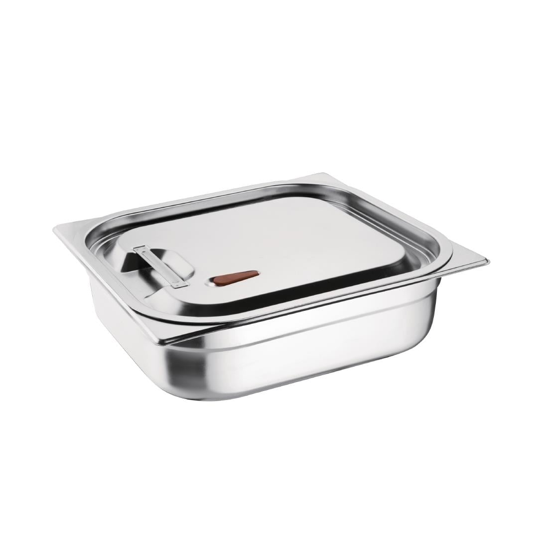 Couvercle hermétique inox et silicone Vogue GN 1/2 CP269