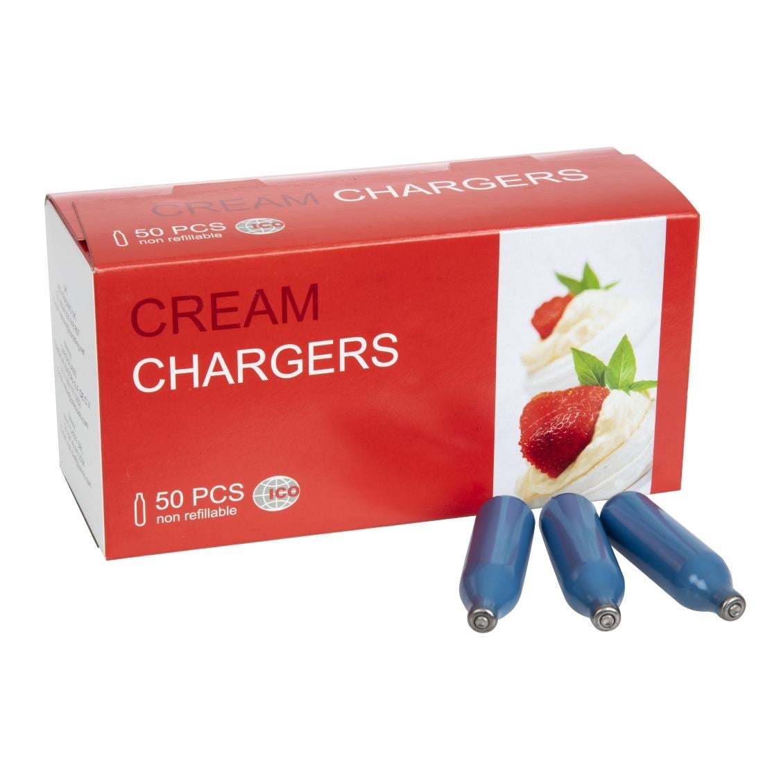 Cartouches siphon à chantilly Vogue (Lot de 50) CB163