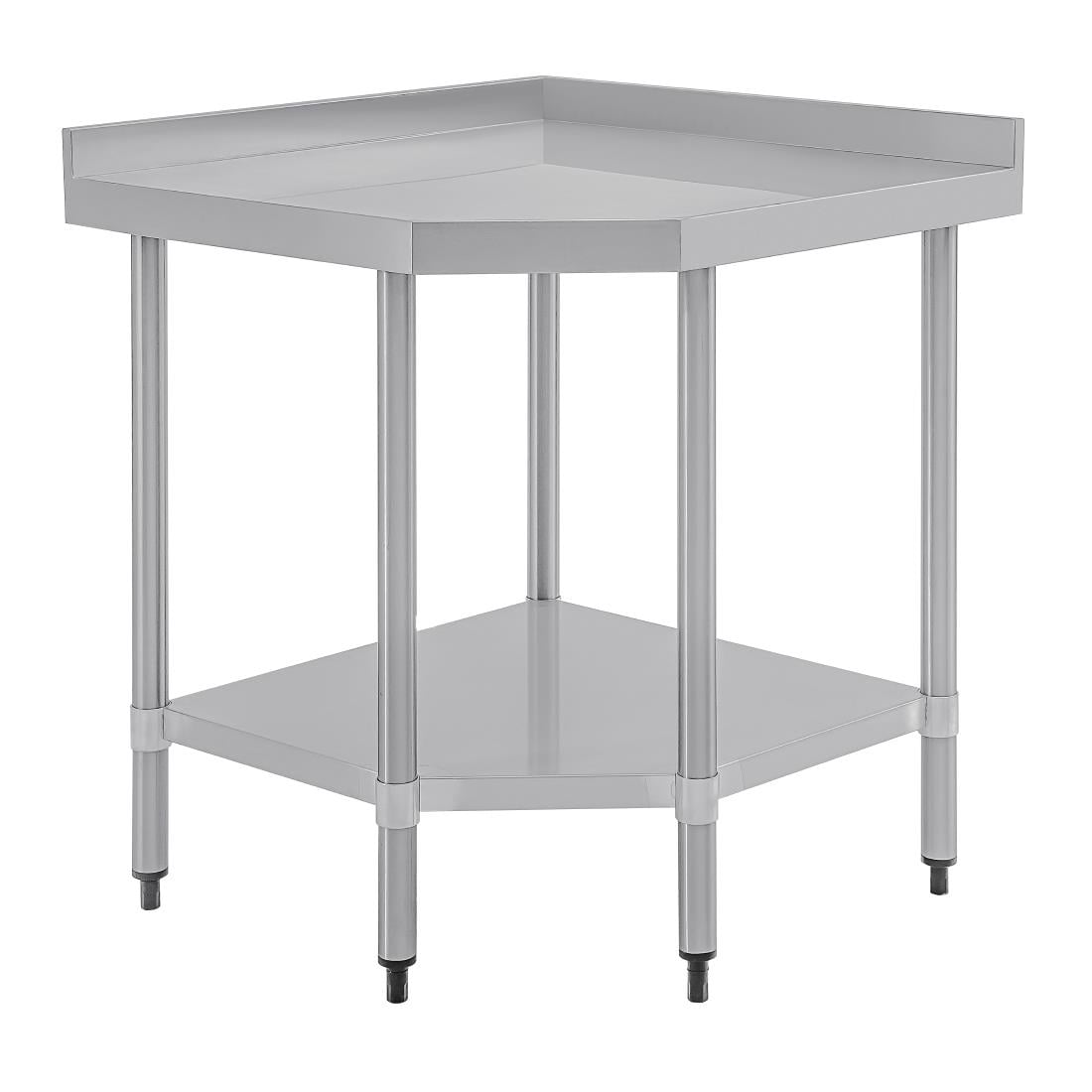Table d'angle inox Vogue 600mm CB907