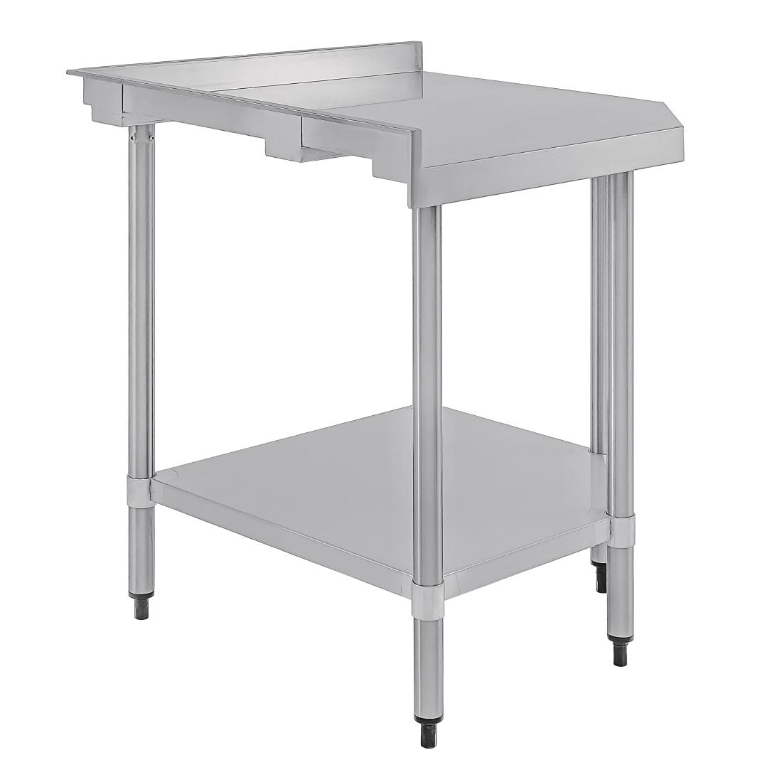 Table d'angle inox Vogue 600mm CB907