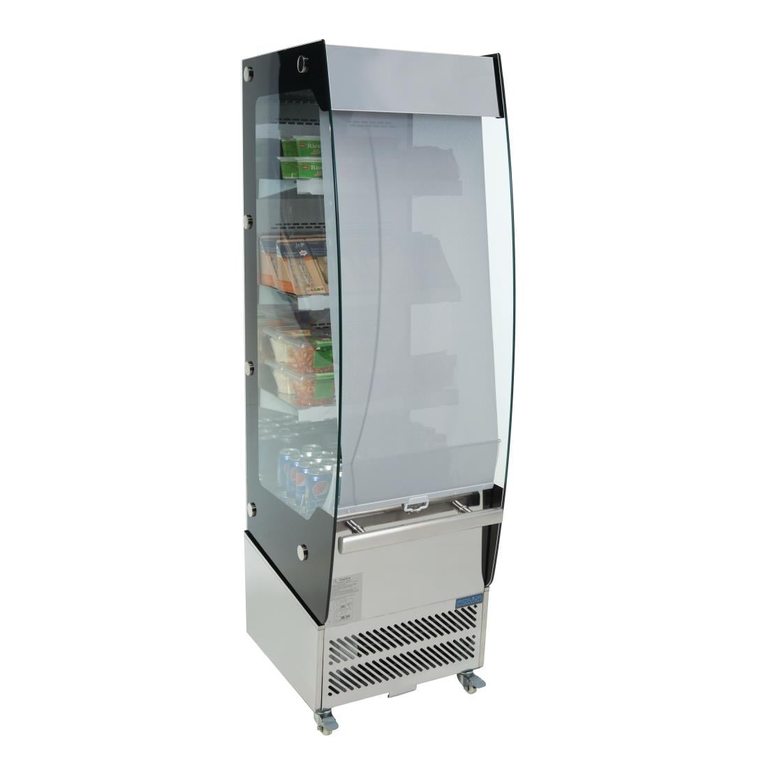 Vitrine positive libre service plusieurs niveaux 220L Polar Série G CD239