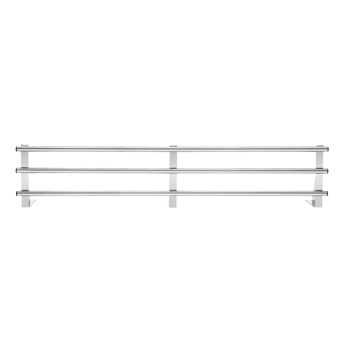 Etagère murale tubulaire Vogue acier inoxydable 1500mm CD552